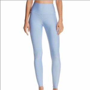 Alo yoga light blue airlift leggings